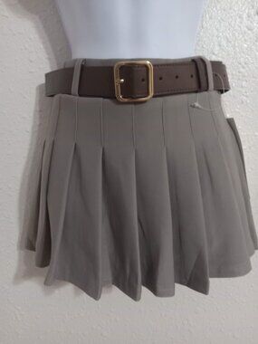 Love Poem - Classic Pleated Mini Skirt